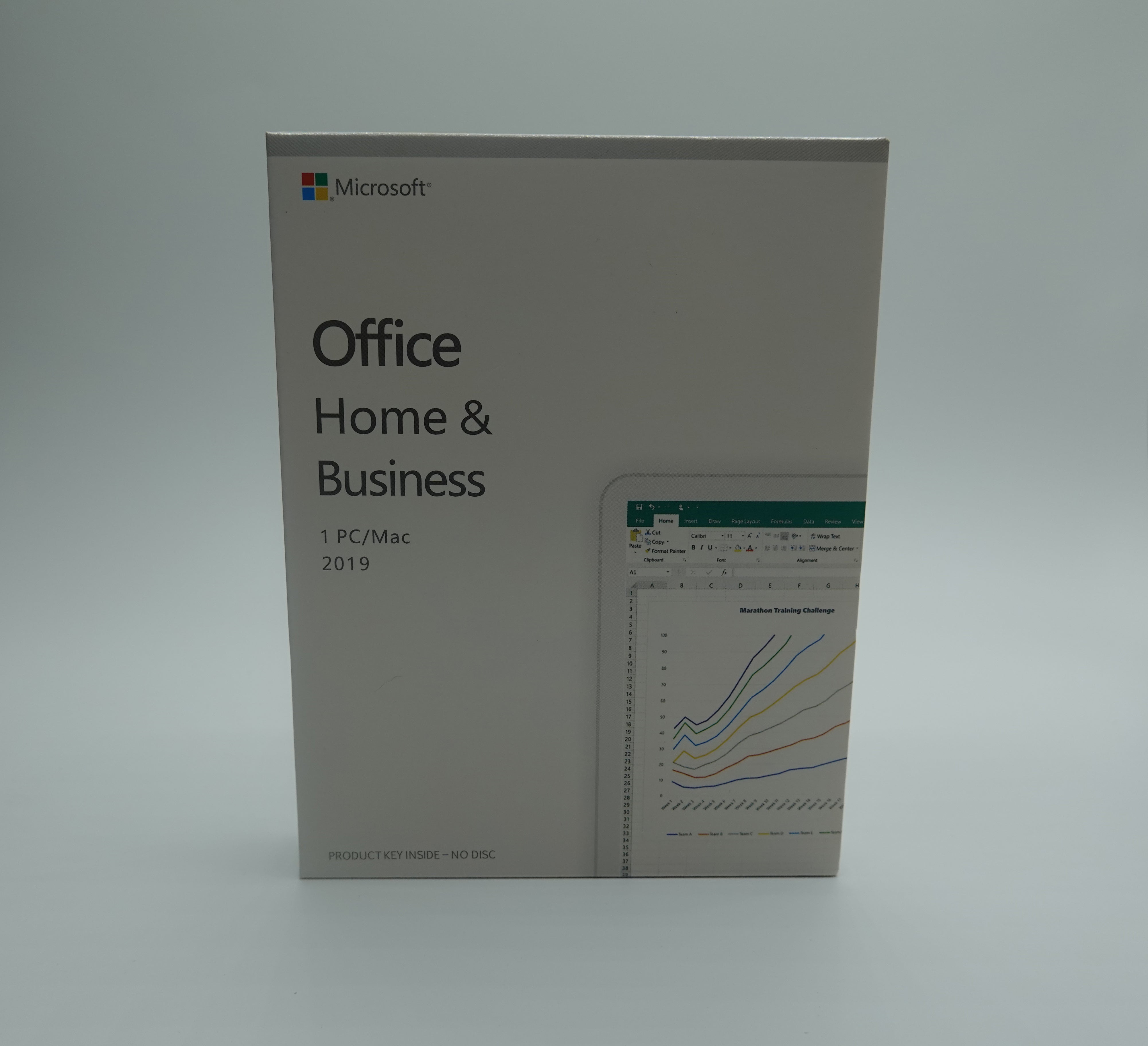 Microsoft Office Home & Business 2019 - Retail Box with Key card